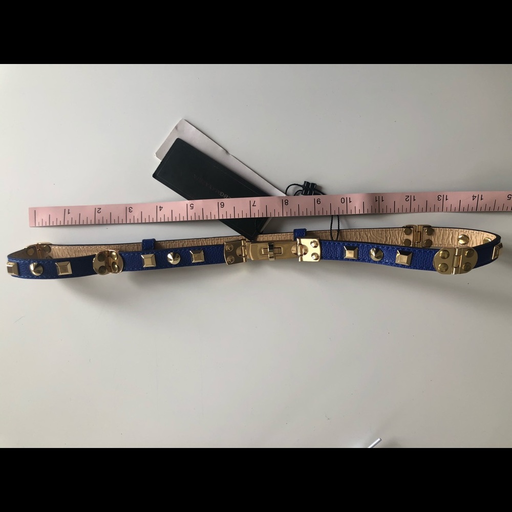 BCBG Max Azria cobalt blue belt